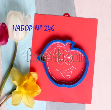 Набор №246 *Яблоко подмигивающее :))*(629-446)