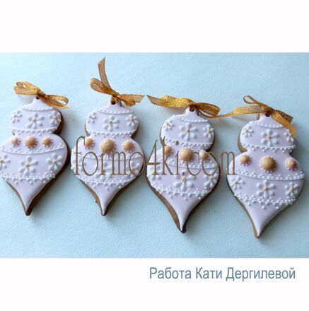 Форма " Игрушка елочная №8"(Форма №339)