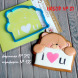 Набор №37 ( Мишка * I LOVE YOU* )(392-135)