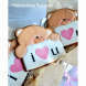 Набор №37 ( Мишка * I LOVE YOU* )(392-135)