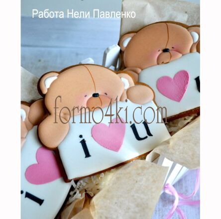 Набор №37 ( Мишка * I LOVE YOU* )(392-135)