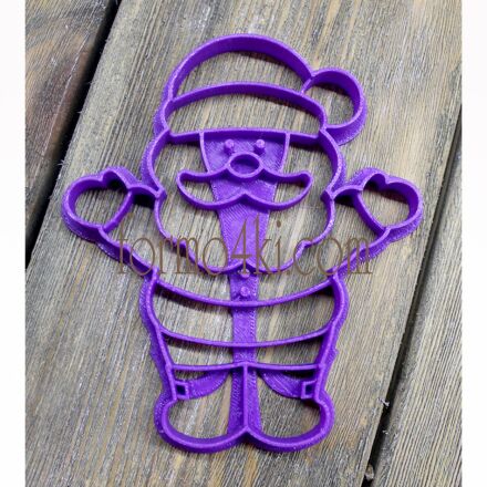 Форма-штамп "Санта Клаус"(Форма №325)