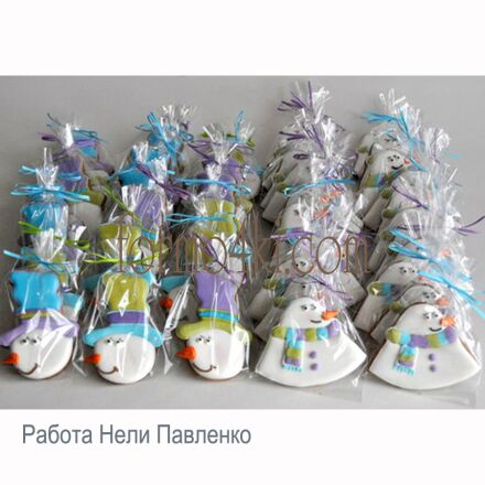 Форма "Голова снеговика в шляпе" (Форма №222)