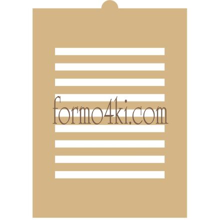 Трафарет №34