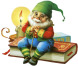 Набор №182 *Гномик на мешке ... с подарками ?:))*   (565-369)