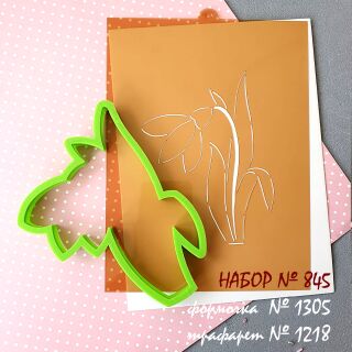 Набор №845 Цветок *Подснежник*  (1305-1218)