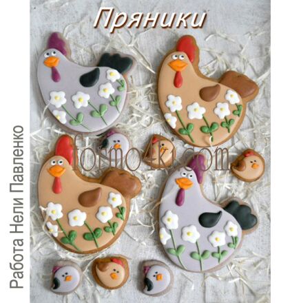 Форма "Курочка и цыпленок" ( форма № 420 )