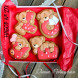 Набор №277 *Мишки LOVE * , 4 шт (657-660 --- 475-478)